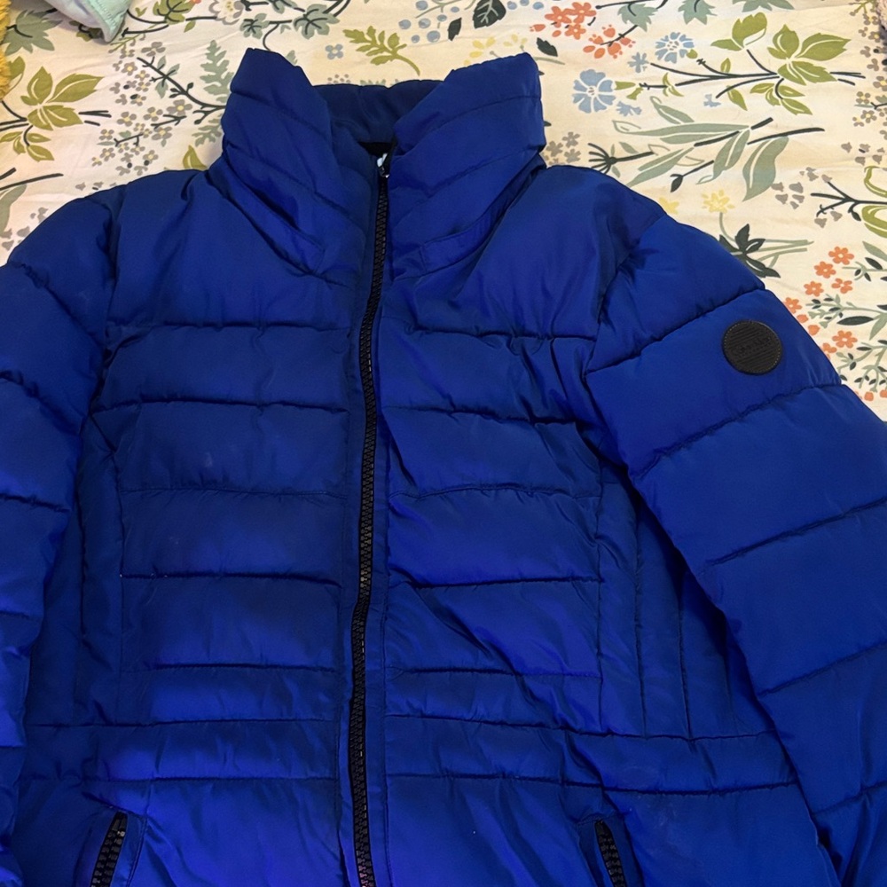 Calvin Klein Royal Blue Puffer Jacket